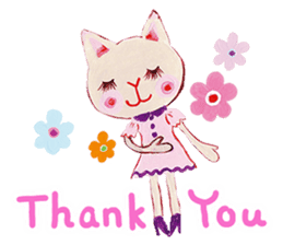 Bruno-Dolls Cheerful Cats Sticker sticker #1692300