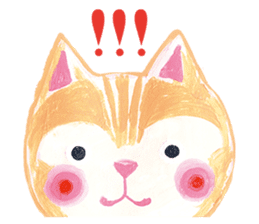 Bruno-Dolls Cheerful Cats Sticker sticker #1692305