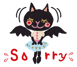 Bruno-Dolls Cheerful Cats Sticker sticker #1692306