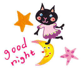Bruno-Dolls Cheerful Cats Sticker sticker #1692307