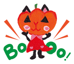 Bruno-Dolls Cheerful Cats Sticker sticker #1692308