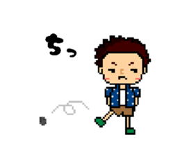 pixel Maru and Coo sticker #1692510