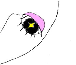 White star who flew down to earth sticker #1692636