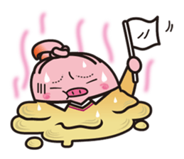 Pleasant pig high school girl JKB BOO sticker #1692811