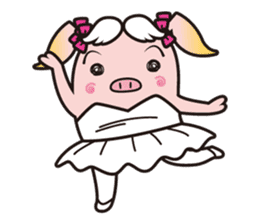 Pleasant pig high school girl JKB BOO sticker #1692818