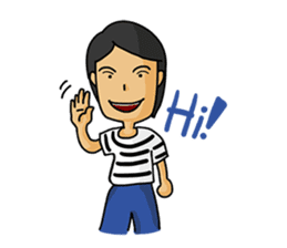 I Love my Client sticker #1692874