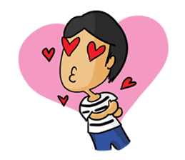 I Love my Client sticker #1692880