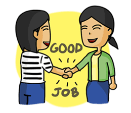 I Love my Client sticker #1692892