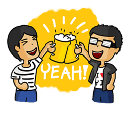 I Love my Client sticker #1692902