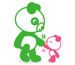 Pandaful. 3 sticker #1693294