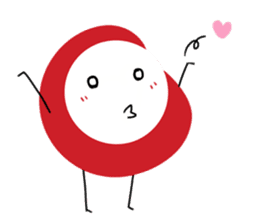 MAME OKAMI-SAN's everyday life. sticker #1693356