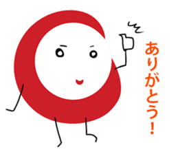 MAME OKAMI-SAN's everyday life. sticker #1693359