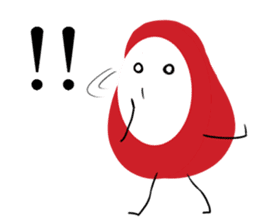 MAME OKAMI-SAN's everyday life. sticker #1693364