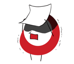 MAME OKAMI-SAN's everyday life. sticker #1693366