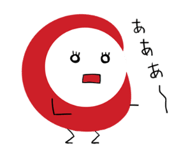 MAME OKAMI-SAN's everyday life. sticker #1693367