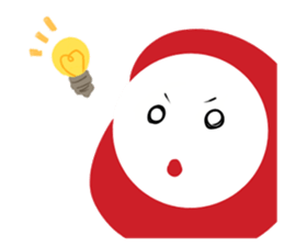 MAME OKAMI-SAN's everyday life. sticker #1693368