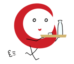 MAME OKAMI-SAN's everyday life. sticker #1693375