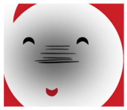 MAME OKAMI-SAN's everyday life. sticker #1693386