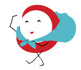 MAME OKAMI-SAN's everyday life. sticker #1693390