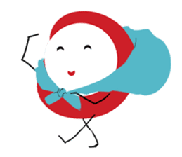 MAME OKAMI-SAN's everyday life. sticker #1693390