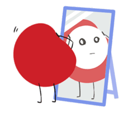 MAME OKAMI-SAN's everyday life. sticker #1693391