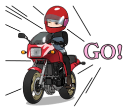 Motorcycle lover sticker #1693849