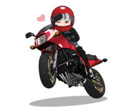 Motorcycle lover sticker #1693853