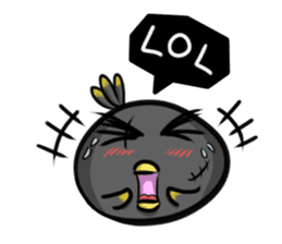 Fujin The Blackwind! sticker #1694038