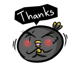 Fujin The Blackwind! sticker #1694042