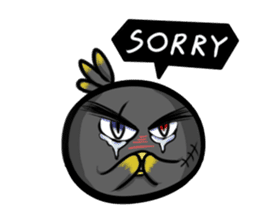 Fujin The Blackwind! sticker #1694064