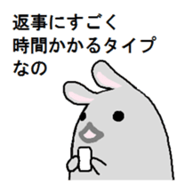 Characters such like rabbit sticker #1694356