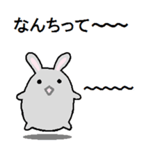 Characters such like rabbit sticker #1694364