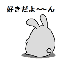 Characters such like rabbit sticker #1694387