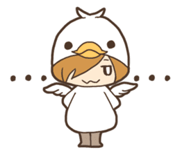 Duck-kun and Chick-kun sticker #1694611