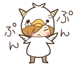 Duck-kun and Chick-kun sticker #1694613