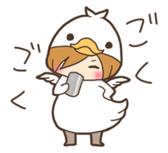 Duck-kun and Chick-kun sticker #1694621