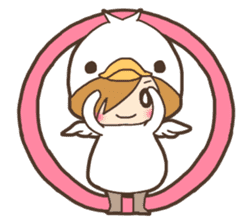 Duck-kun and Chick-kun sticker #1694631
