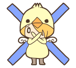 Duck-kun and Chick-kun sticker #1694632