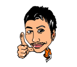 Pleasant friends of R Town sticker #1694692