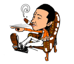 Pleasant friends of R Town sticker #1694695