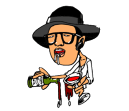 Pleasant friends of R Town sticker #1694703