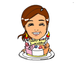 Pleasant friends of R Town sticker #1694704