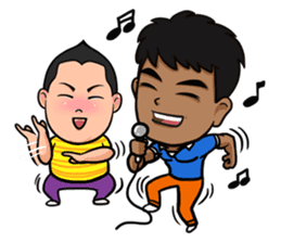 Buakaw & Friends : Happy Days sticker #1694966