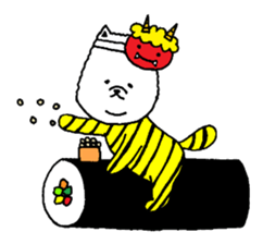 Pomeranian with Colorful Tights Part.3 sticker #1695117