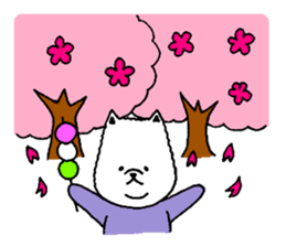 Pomeranian with Colorful Tights Part.3 sticker #1695119