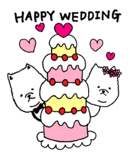 Pomeranian with Colorful Tights Part.3 sticker #1695125