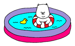 Pomeranian with Colorful Tights Part.3 sticker #1695131