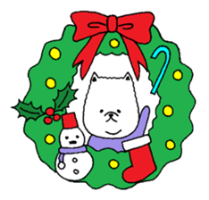 Pomeranian with Colorful Tights Part.3 sticker #1695140