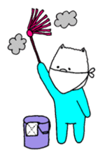 Pomeranian with Colorful Tights Part.3 sticker #1695141