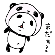 Panda in panda 4 sticker #1696116